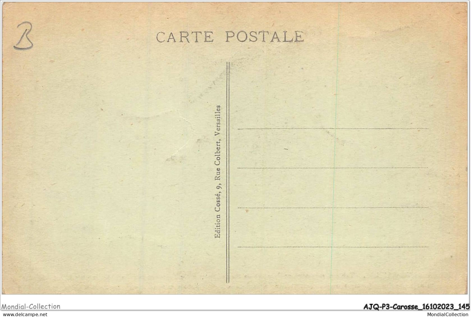 AJQP3-0343 - CAROSSE - MUSEE DE VERSAILLES - TABLEAU REPRESENTANT L'ARRIVEE DE MARIE LOUISE ET DE NAPOLEON  - Other & Unclassified