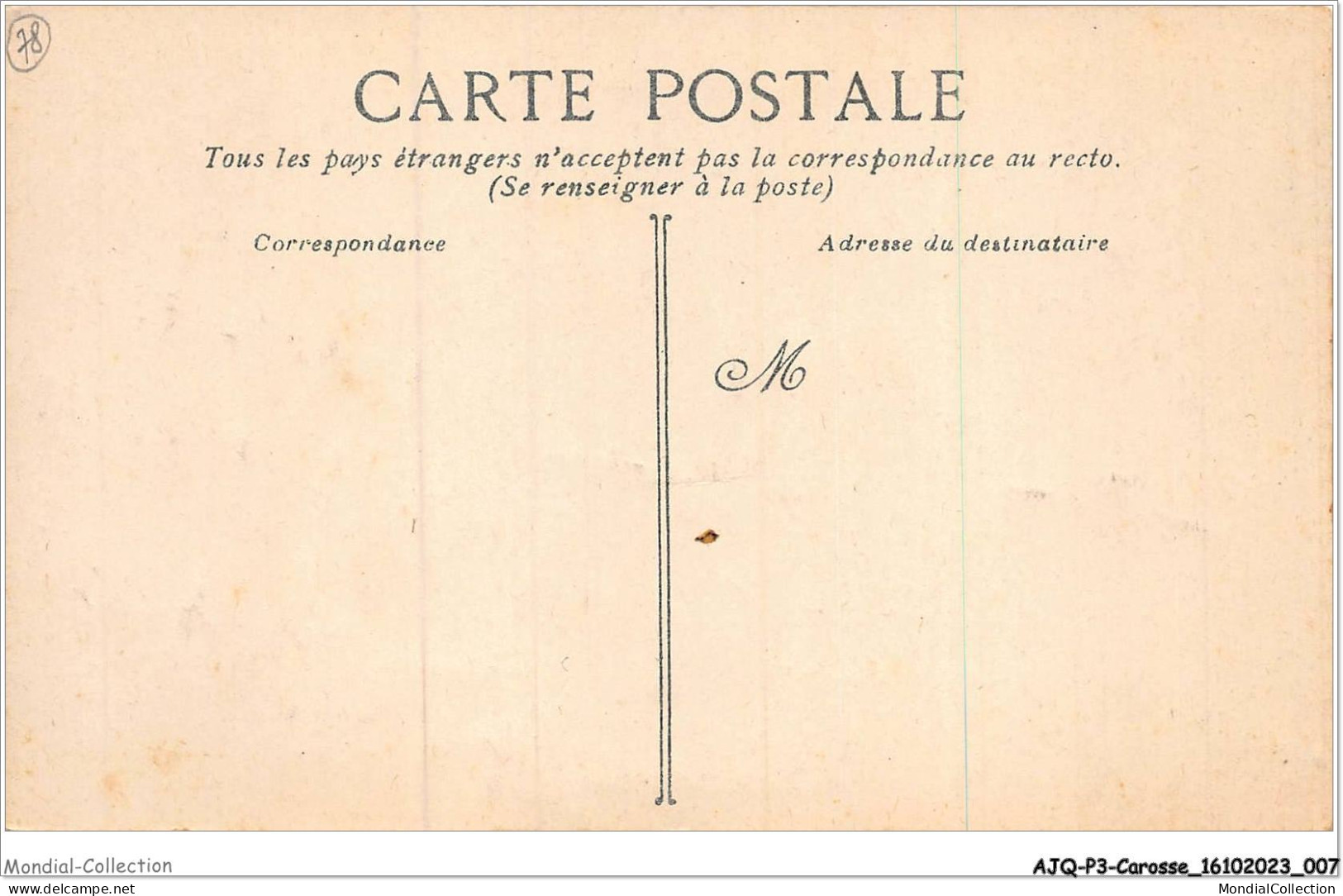 AJQP3-0274 - CAROSSE - VERSAILLES - MUSE DES VOITURES  - Altri & Non Classificati