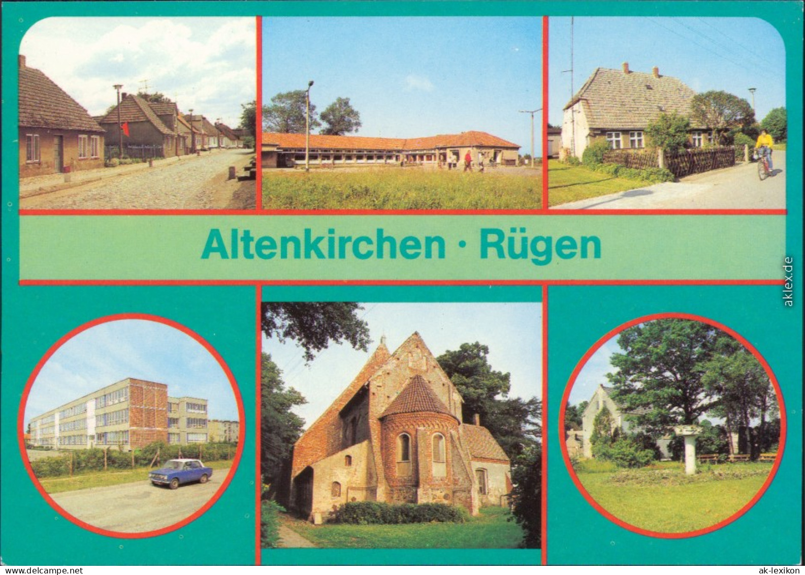 Altenkirchen (Rügen) Werner-Seelenbinder-Straße,    Oberschule 1986 - Autres & Non Classés