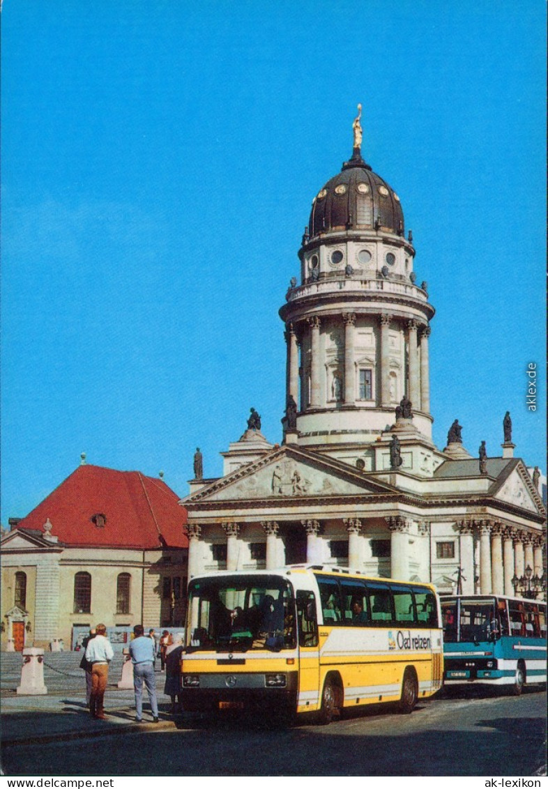 Ansichtskarte Mitte Berlin Französischer Dom Am Platz Der Akademie 1988 - Mitte