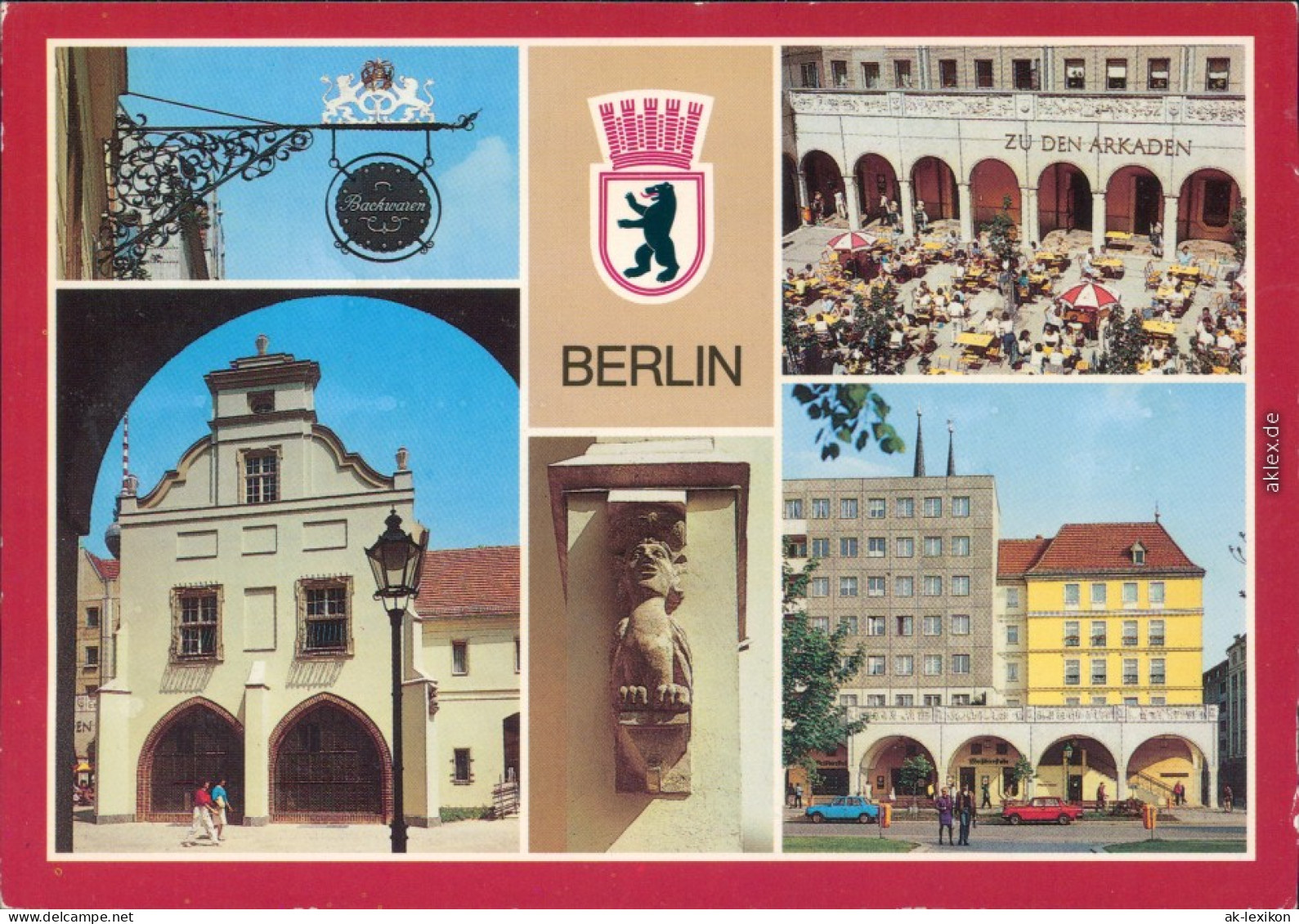 Berlin  Gerichtslaube, Gaststätte "Weißbierstube" Und "Mutter Hoppe" 1988 - Otros & Sin Clasificación