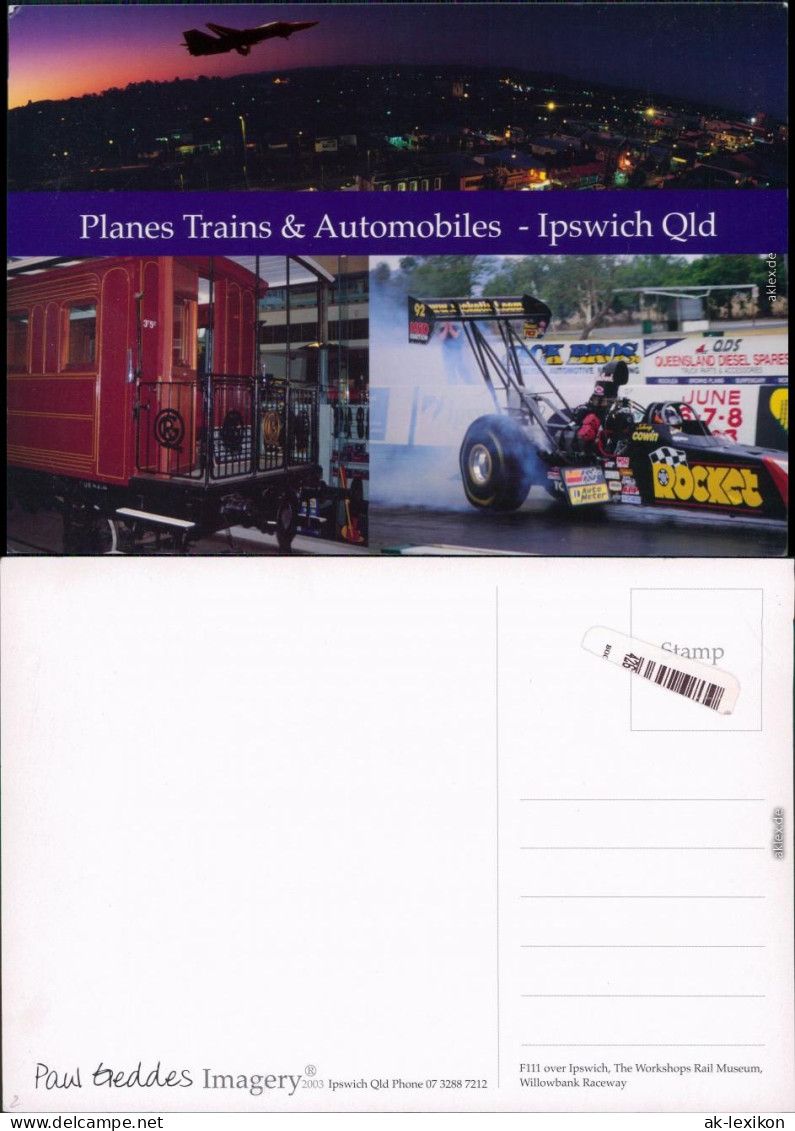 Ipswich  F111   The Workshops  Eisenbahn-Museum, Willowbank Raceway 1990 - Andere & Zonder Classificatie