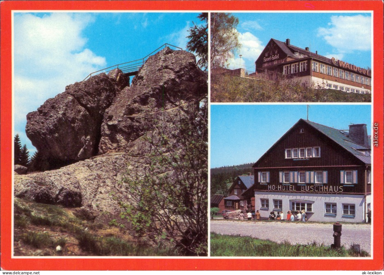 Mühlleithen Klingenthal  Sporthotel Waldgut, HO-Hotel Buschhaus 1981 - Klingenthal