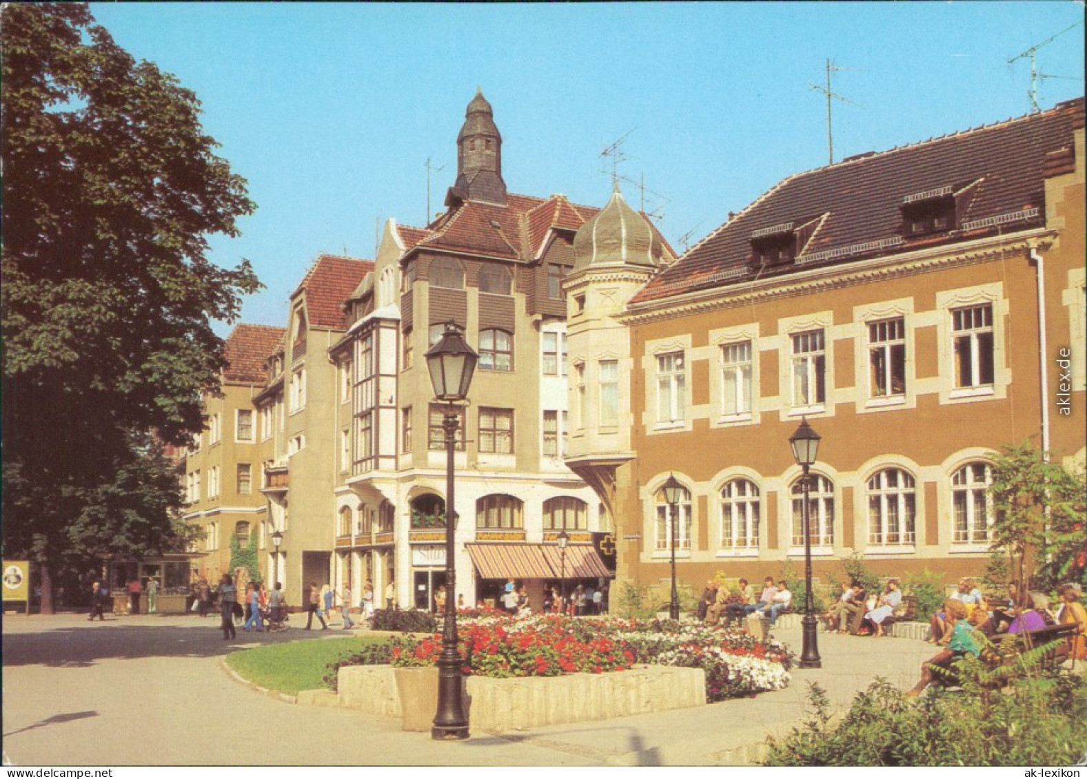 Zwickau Blick Zur Inneren Plauenschen Straße 1982 - Zwickau