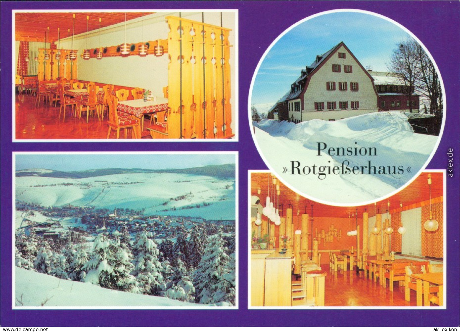 Oberwiesenthal Pension "Rotgießerhaus" 1990 - Oberwiesenthal