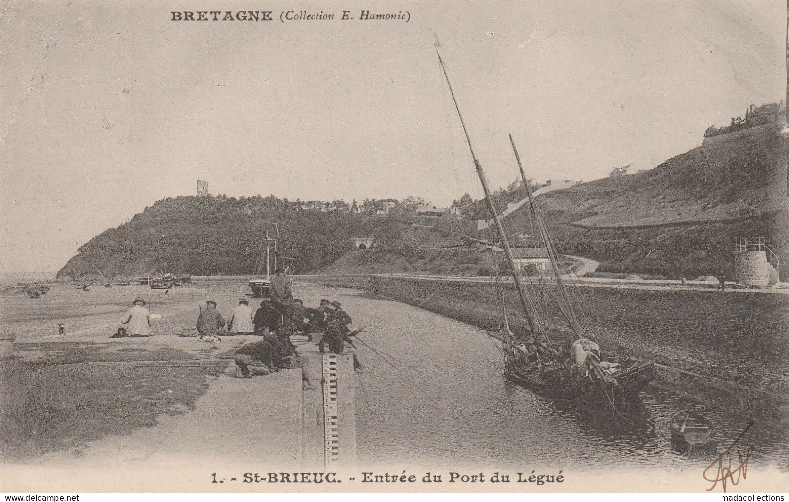 Saint Brieuc (22 - Côtes D'Armor) Entrée Du Port Du Légué - Saint-Brieuc