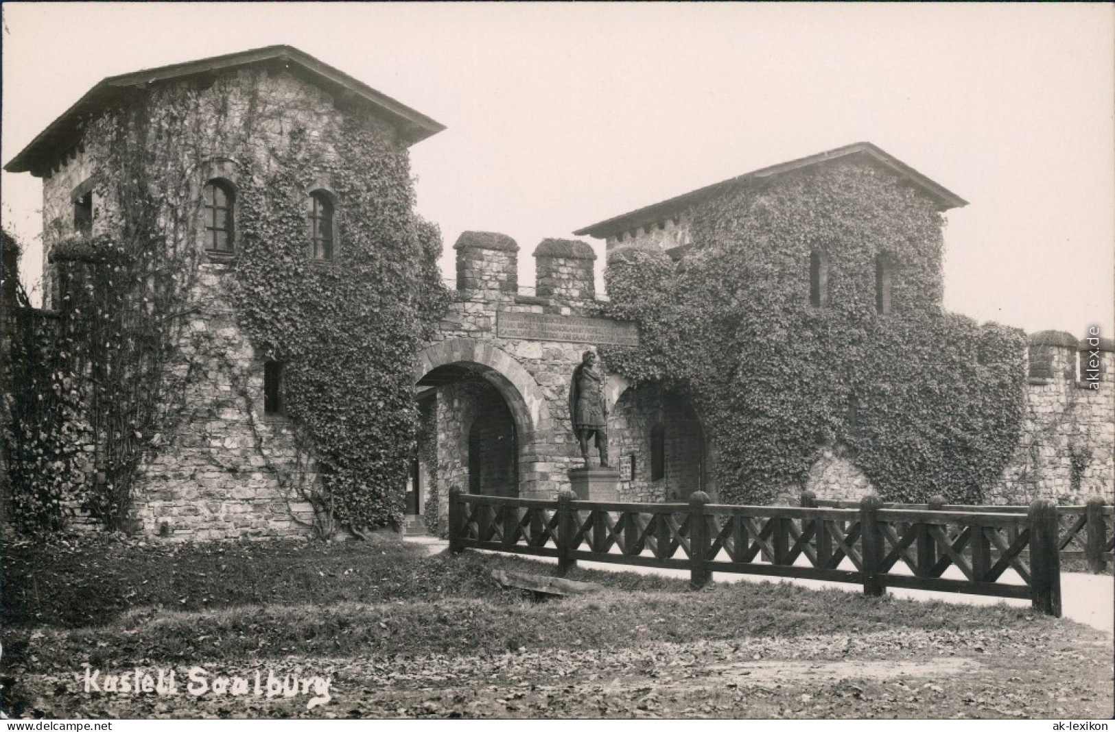 Bad Homburg Vor Der Höhe Römer-Kastell Saalburg Foto Ansichtskarte 1928 - Bad Homburg