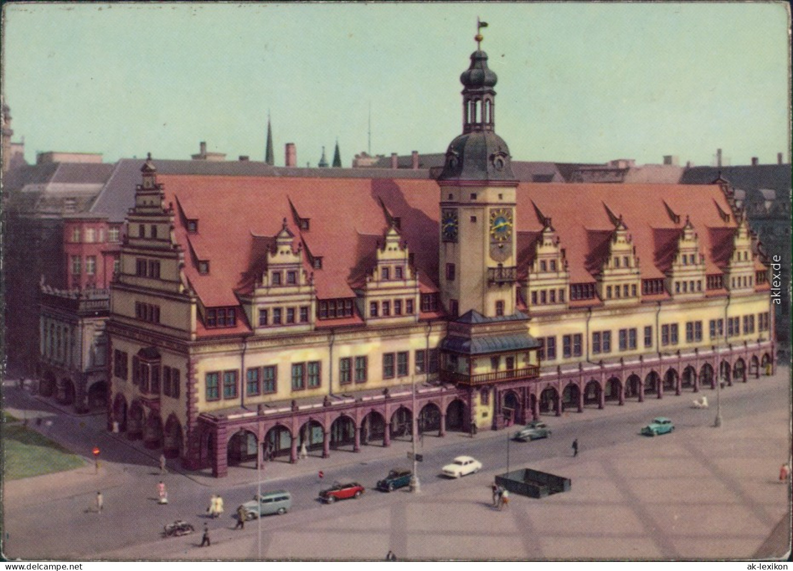 Ansichtskarte  Leipzig Altes Rathaus 1961 - Leipzig