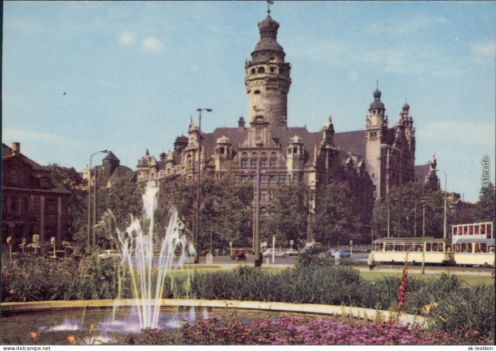 Leipzig Neues Rathaus Ansichtskarte  1968 - Leipzig