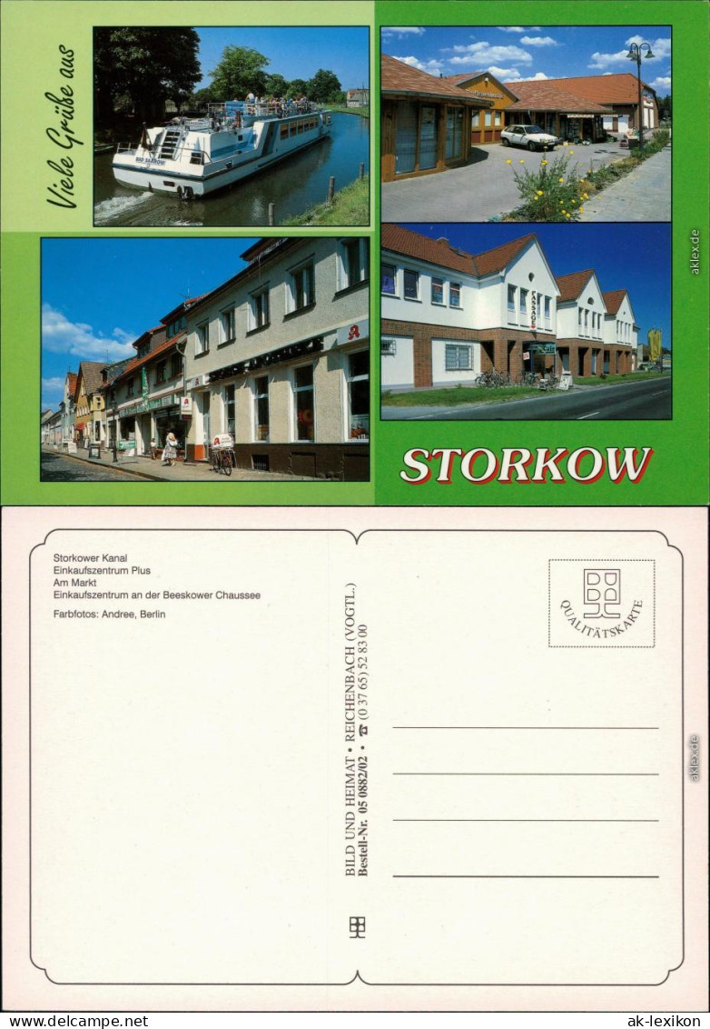 Storkow (Mark) Storkower  Kanal  Einkaufszentrum An Beeskower Chausee 1998 - Storkow