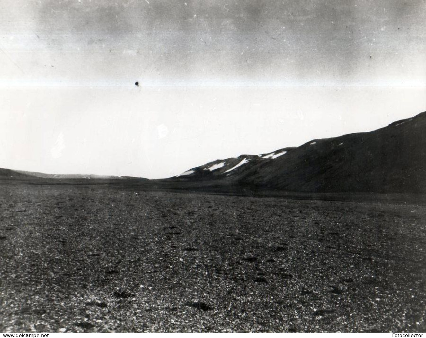 Groenland Thulé : La Piste Initiale Construite En 1946 Photographiée Avant Sa Reconstruction En 1951 - Guerre, Militaire