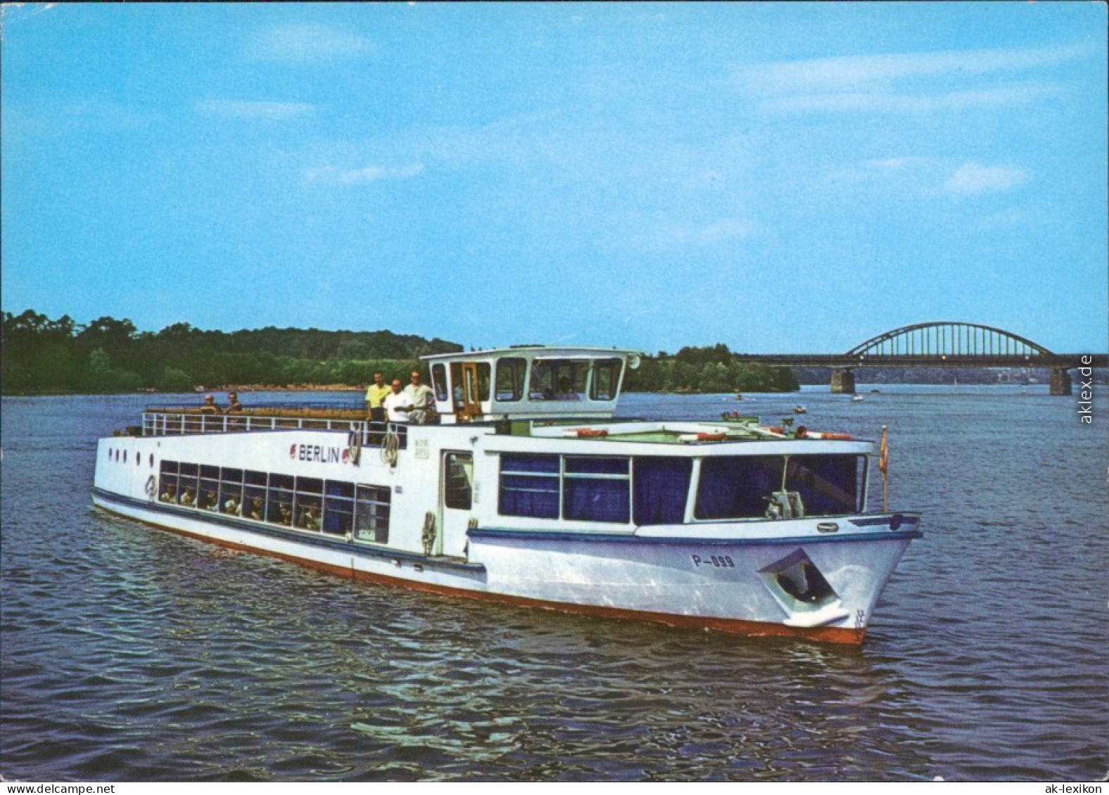 Potsdam Weiße Flotte Potsdam  Ansichtskarte  Dampfer Xxx 1978 - Potsdam