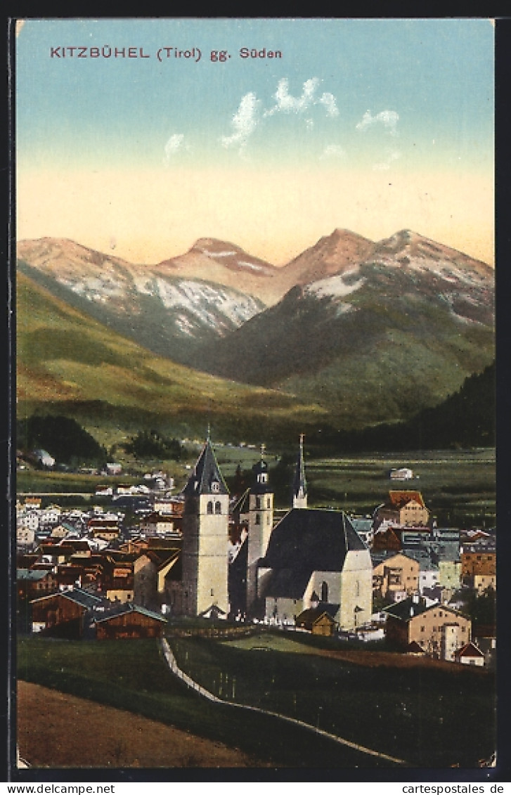AK Kitzbühel /Tirol, Ansicht Gegen Süden  - Other & Unclassified