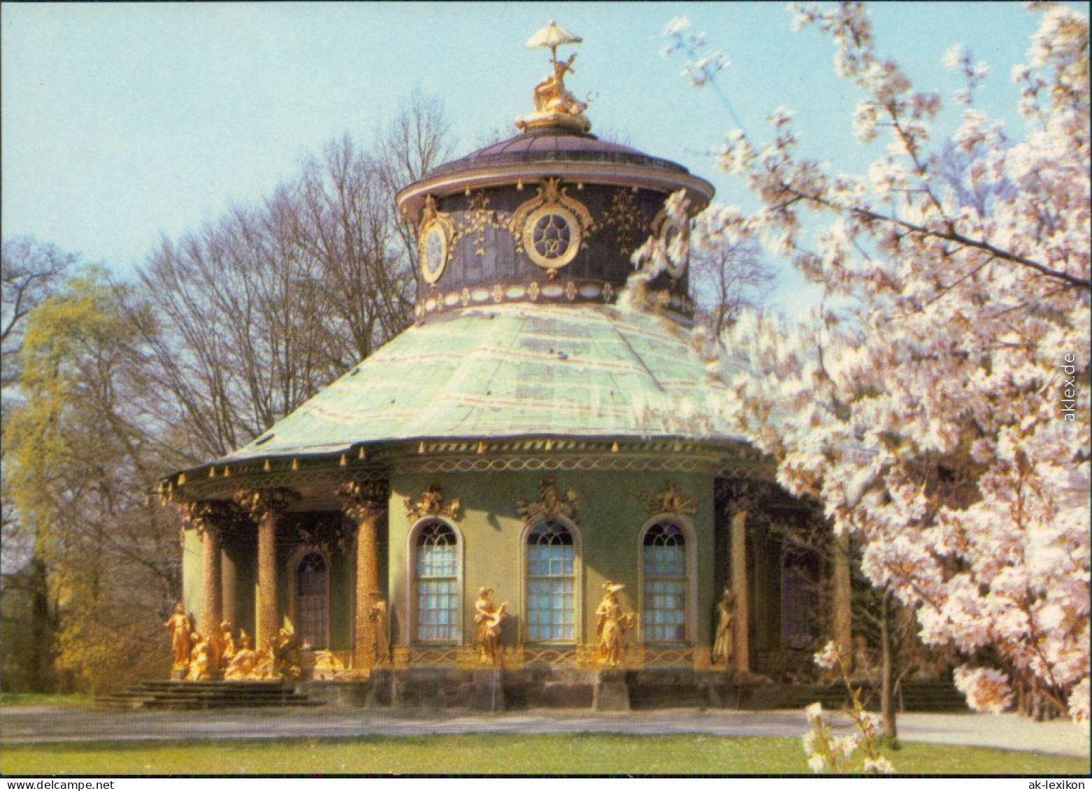 Ansichtskarte Potsdam Gartenpavillon: Chinesisches Teehaus 1982 - Potsdam