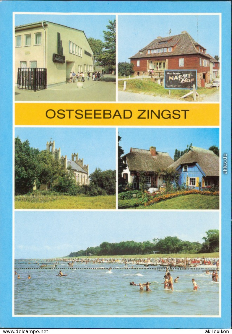 Zingst Darss FDGB-Urlauberrestaurant "Nordlicht Störtebekerstraße  1987 - Zingst