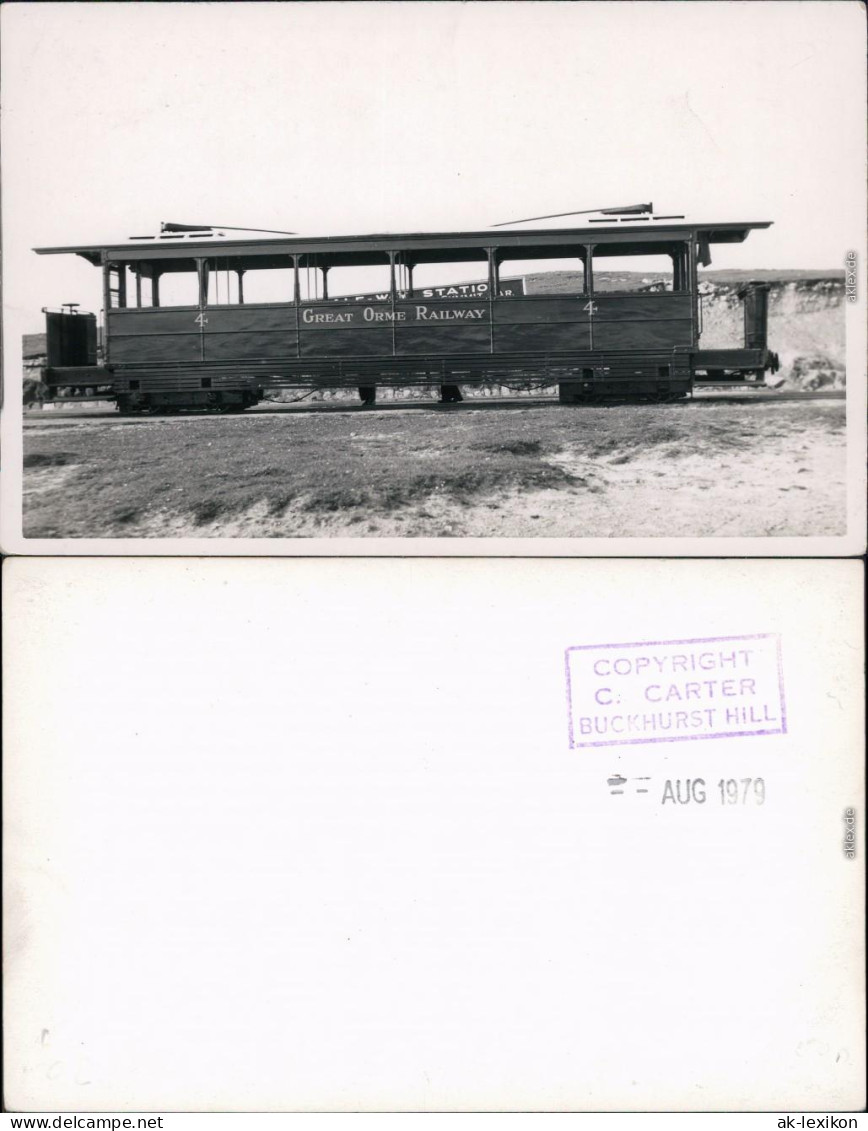 Buckhurst Hill Great Orme Railway/Tramway/Straßenbahn: Great Orme Railway 1979  - Andere & Zonder Classificatie