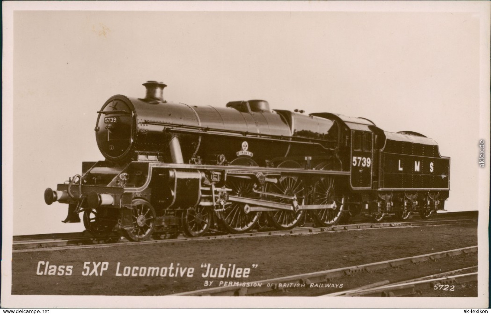 Class 5XP Locomotive "Jubilee" Dampflokomotive: Class 5XP Locomotive  1934 - Treni