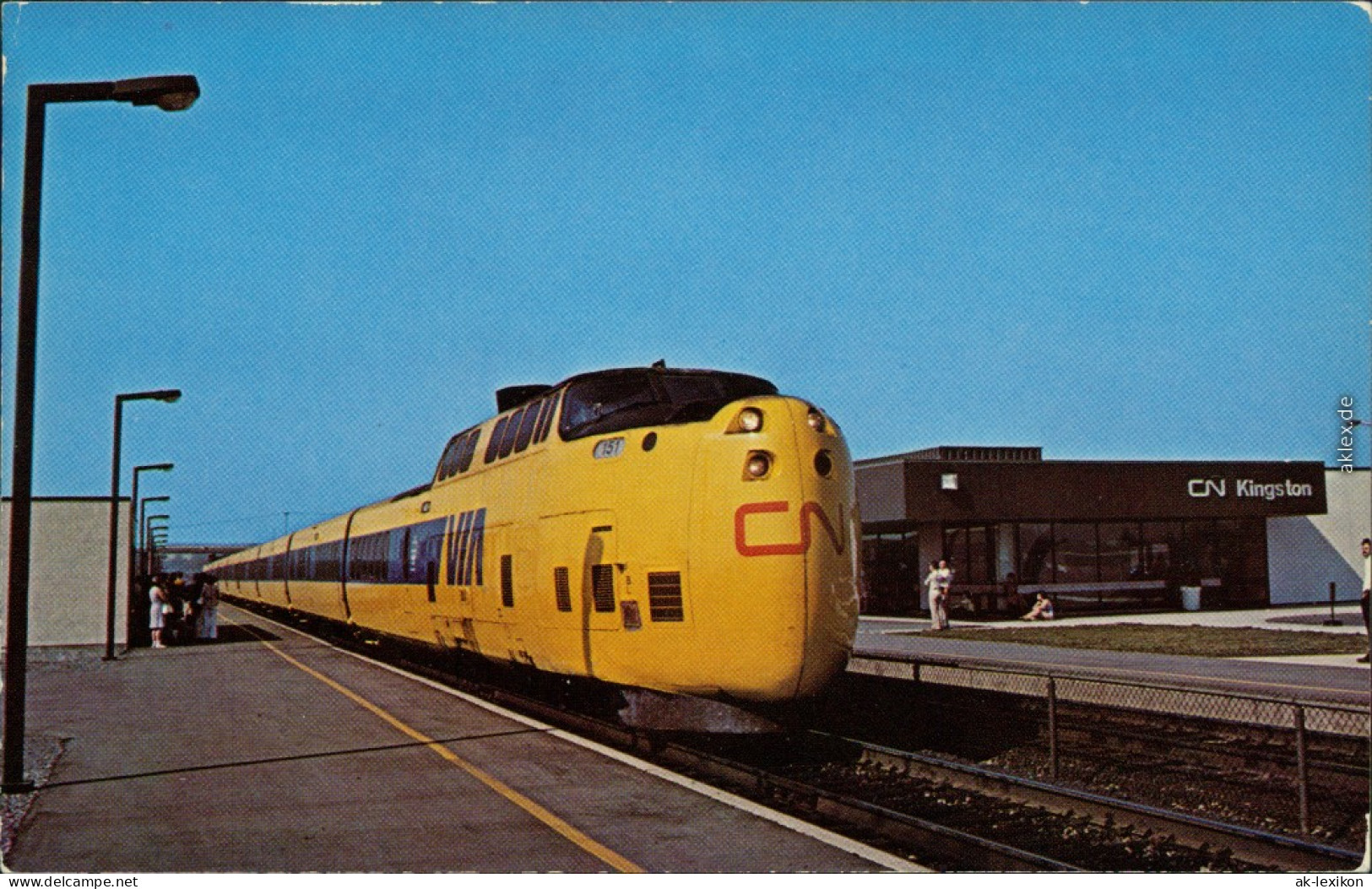 Kingston Eisenbahn: VIA-CN Turbo - Montreal Route 1976 - Trains