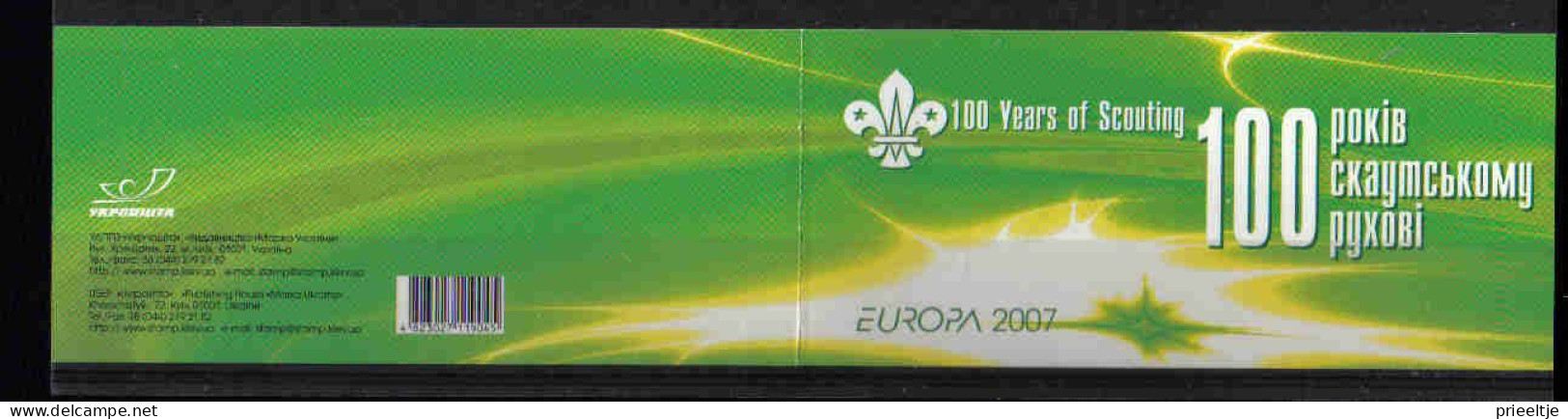 Ukraine 2007 Europa Scouts 100 Y. Booklet  Y.T. C 783 (0) - Ucraina