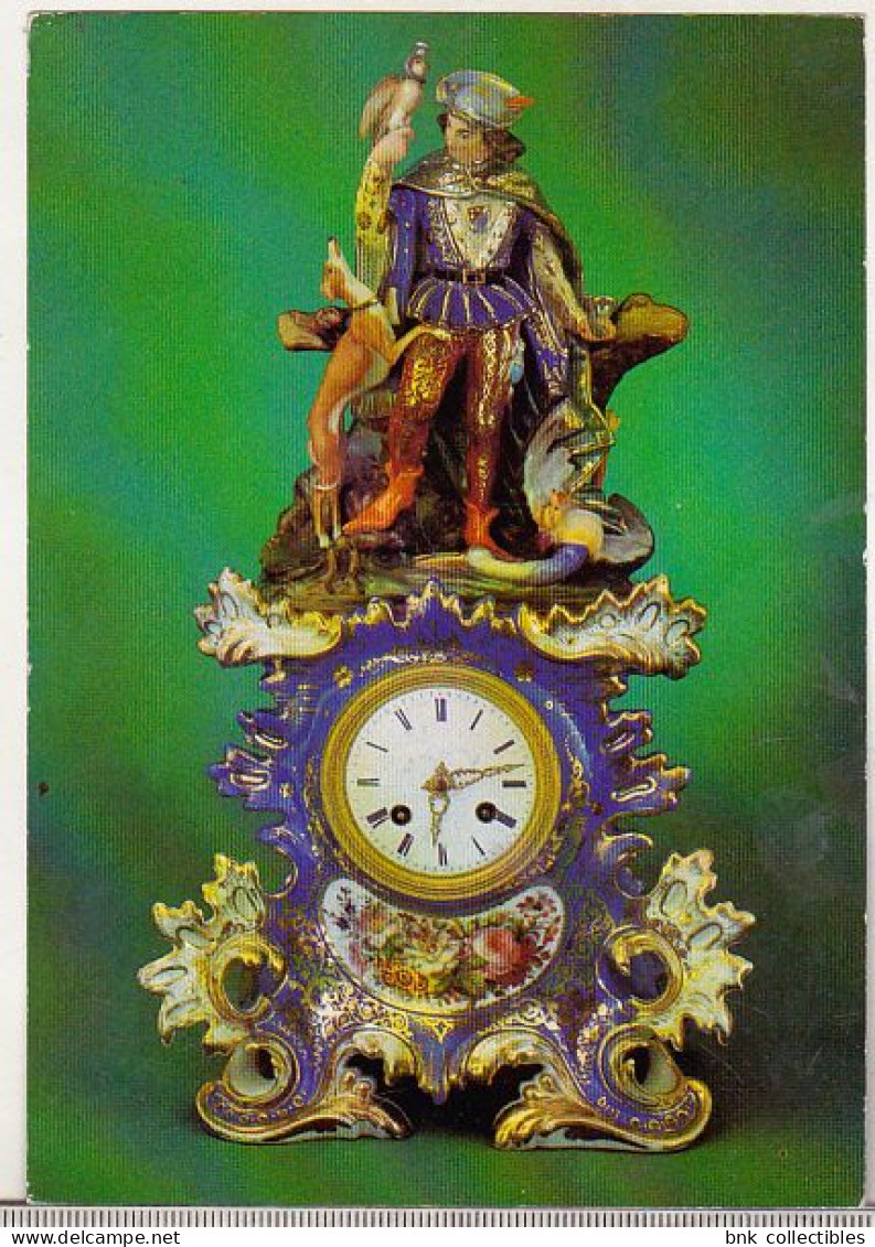 Germany GDR Old Uncirculated Postcard - Clock - Autres & Non Classés