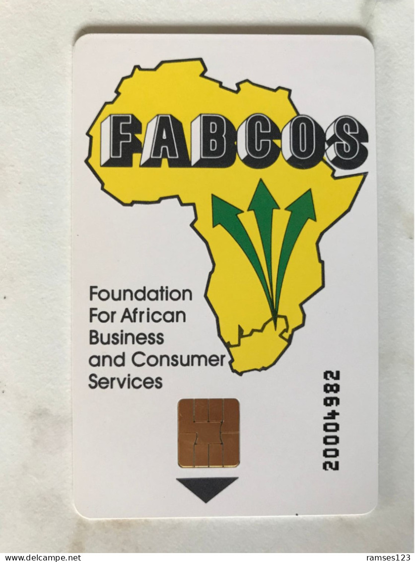 SOUTH   AFRICA DEMO TEST  FABCOS MINT - Afrique Du Sud
