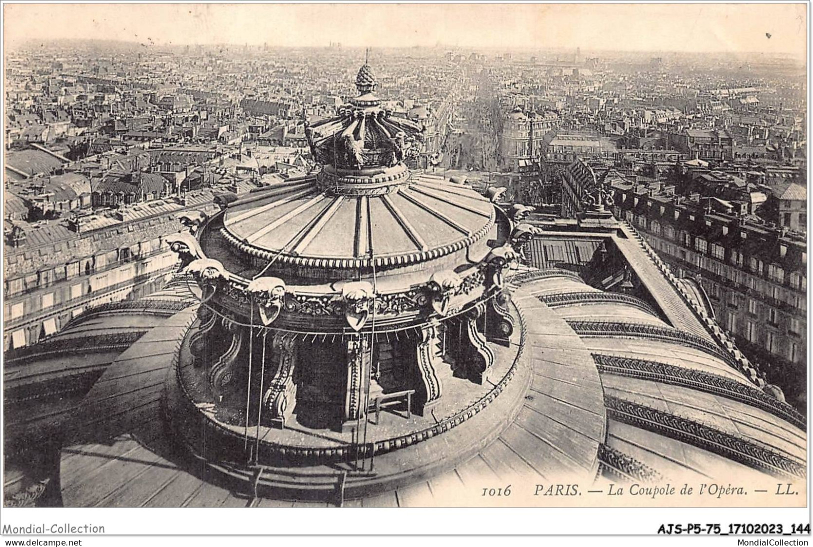 AJSP5-75-0476 - PARIS - La Coupole De L'opéra - Enseignement, Ecoles Et Universités