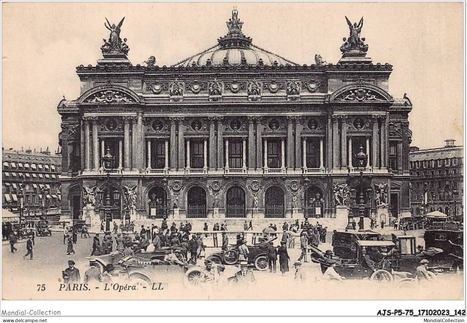 AJSP5-75-0475 - PARIS - L'opéra - Enseignement, Ecoles Et Universités