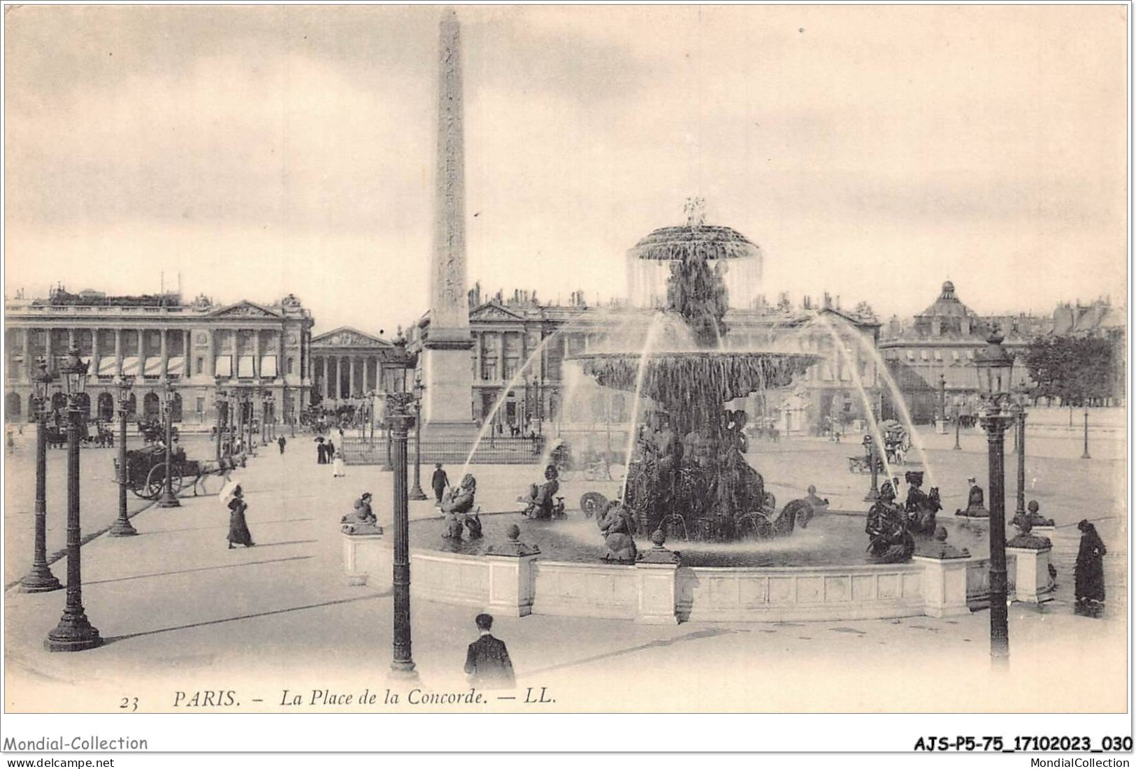 AJSP5-75-0419 - PARIS - La Place De La Concorde - Plätze