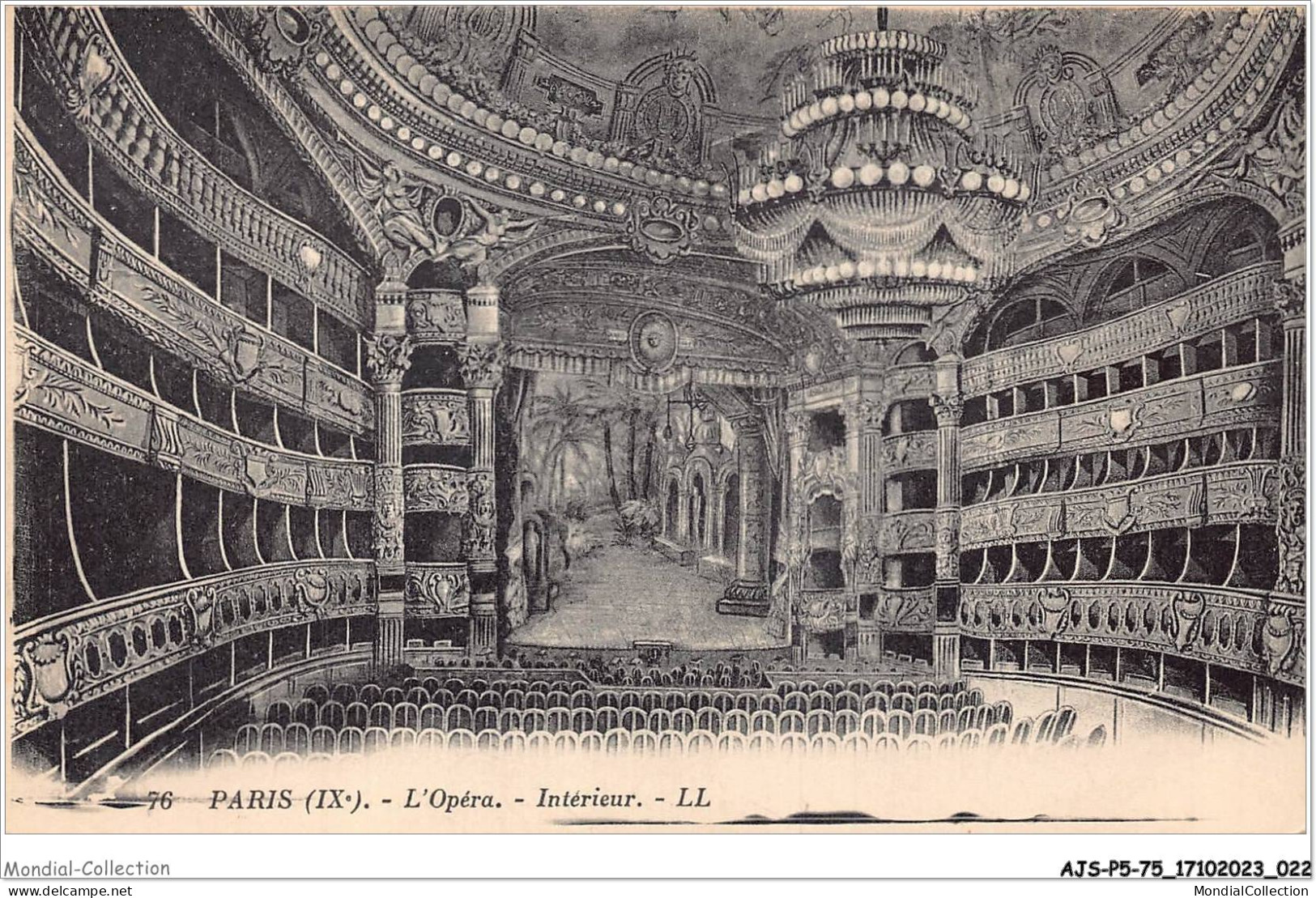 AJSP5-75-0415 - PARIS - L'opéra - Intérieur - Bildung, Schulen & Universitäten