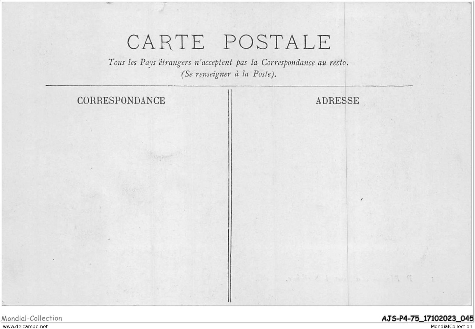 AJSP4-75-0325 - PARIS - La Nouvelle Sorbonne - Markten, Pleinen