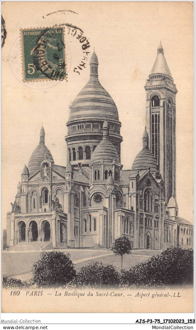 AJSP3-75-0279 - PARIS - La Basilique Du Sacré-coeur - Aspect Général - Sacré Coeur