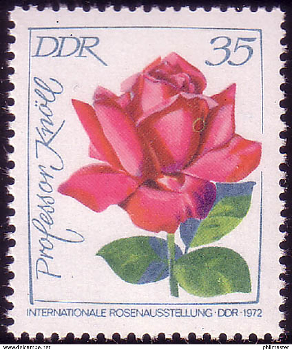 1780 Rosenausstellung Erfurt 35 Pf ** - Unused Stamps