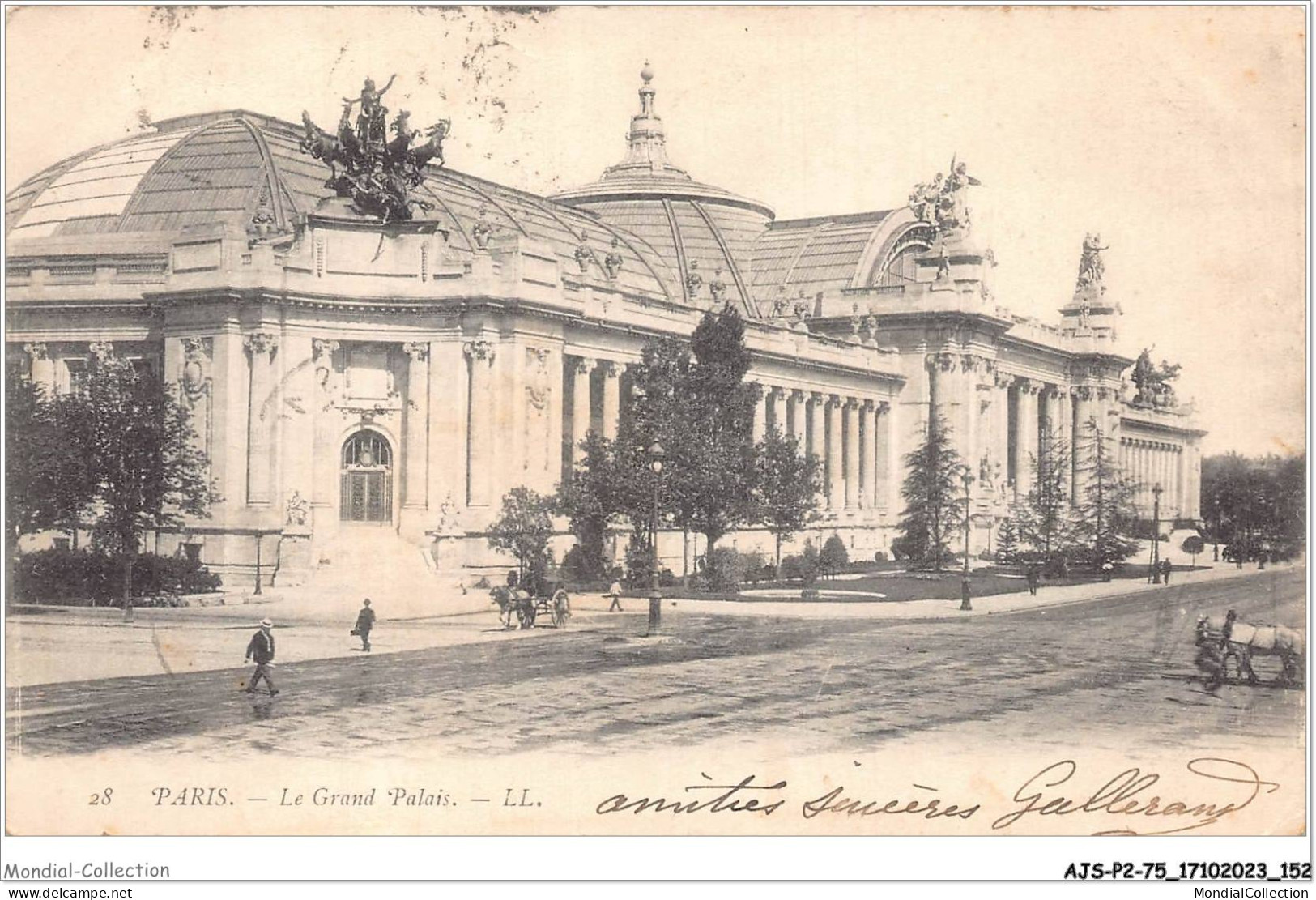 AJSP2-75-0178 - PARIS - Le Grand Palais - Markten, Pleinen