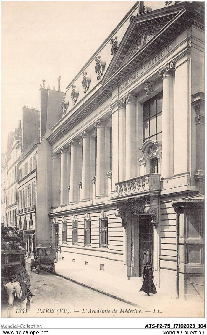 AJSP2-75-0154 - PARIS - L'academie De Médecine - Enseignement, Ecoles Et Universités