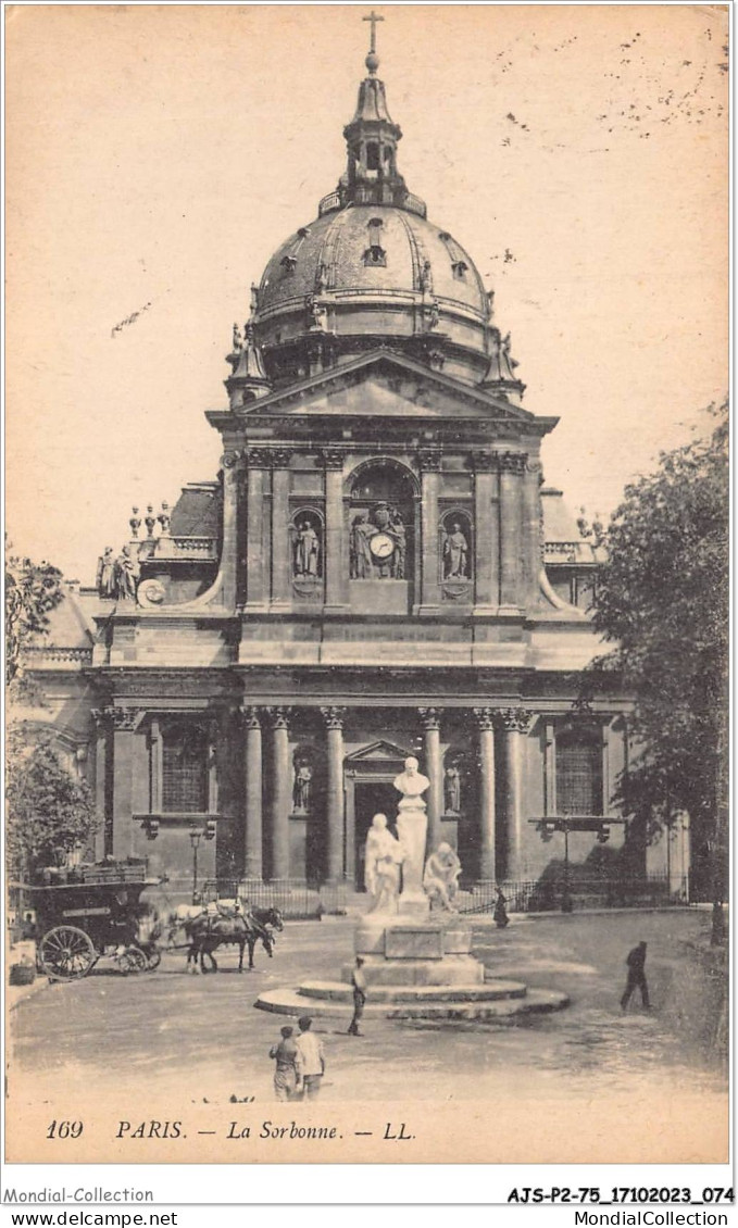 AJSP2-75-0139 - PARIS - La Sorbonne - Churches