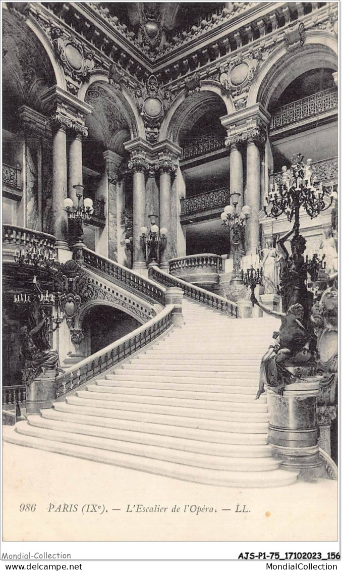 AJSP1-75-0079 - PARIS - L'escalier De L'opéra  - Bildung, Schulen & Universitäten