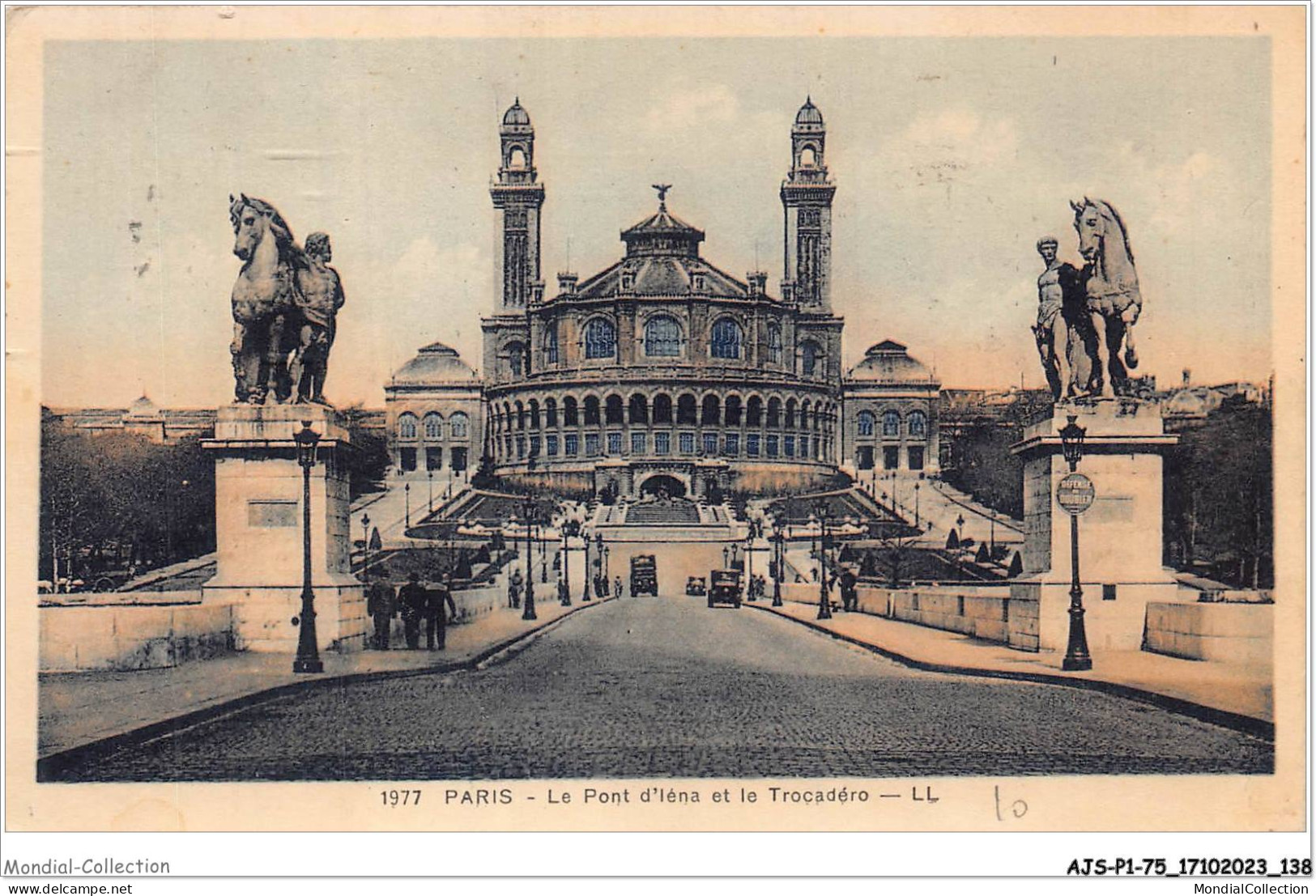 AJSP1-75-0070 - PARIS - Le Pont D'iéna Et Le Trocadéro - Puentes