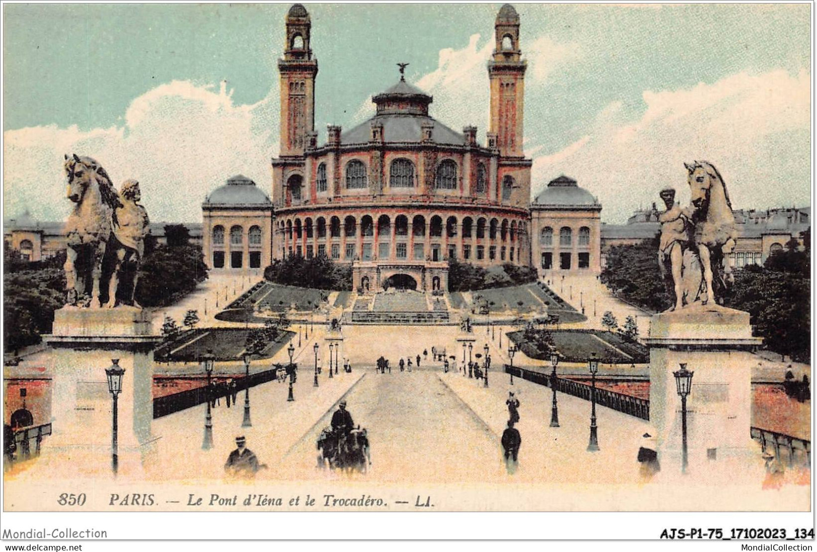 AJSP1-75-0068 - PARIS - Le Pont D'iéna Et Le Trocadéro - Brücken