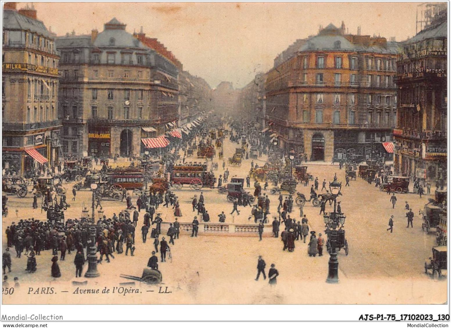 AJSP1-75-0066 - PARIS - Avenue De L'opéra - Plätze