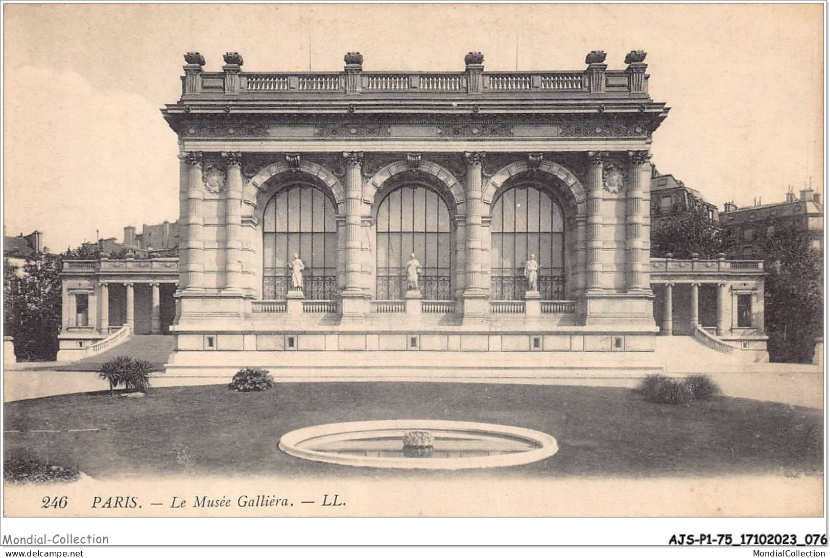 AJSP1-75-0039 - PARIS - Le Musée Galliéra - Musei