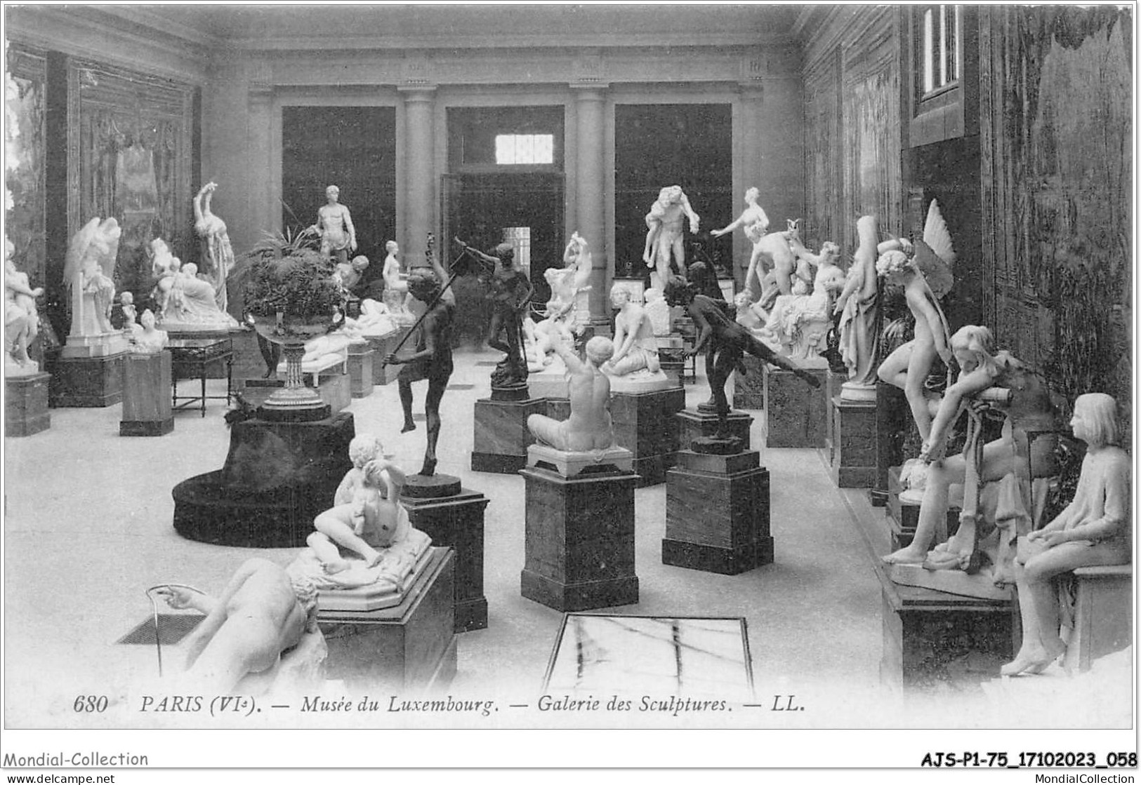 AJSP1-75-0030 - PARIS - Musée Du Luxembourg - Galerie Des Sculptures - Museen