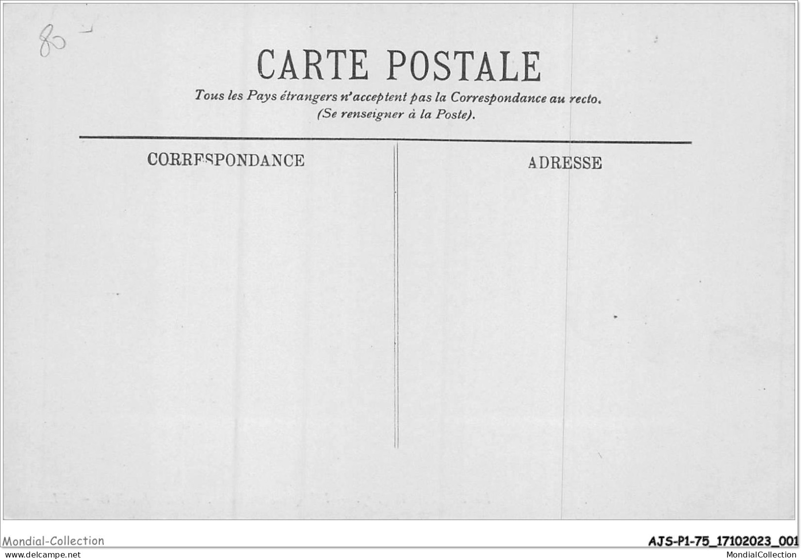 AJSP1-75-0001 - PARIS - L'hôpital Militaire - Rue Des Récollets - Salute, Ospedali