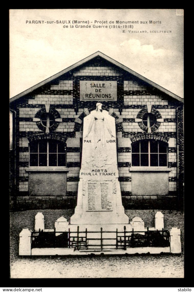 51 - PARGNY-SUR-SAULX - PROJET DE MONUMENT AUX MORTS - Pargny Sur Saulx