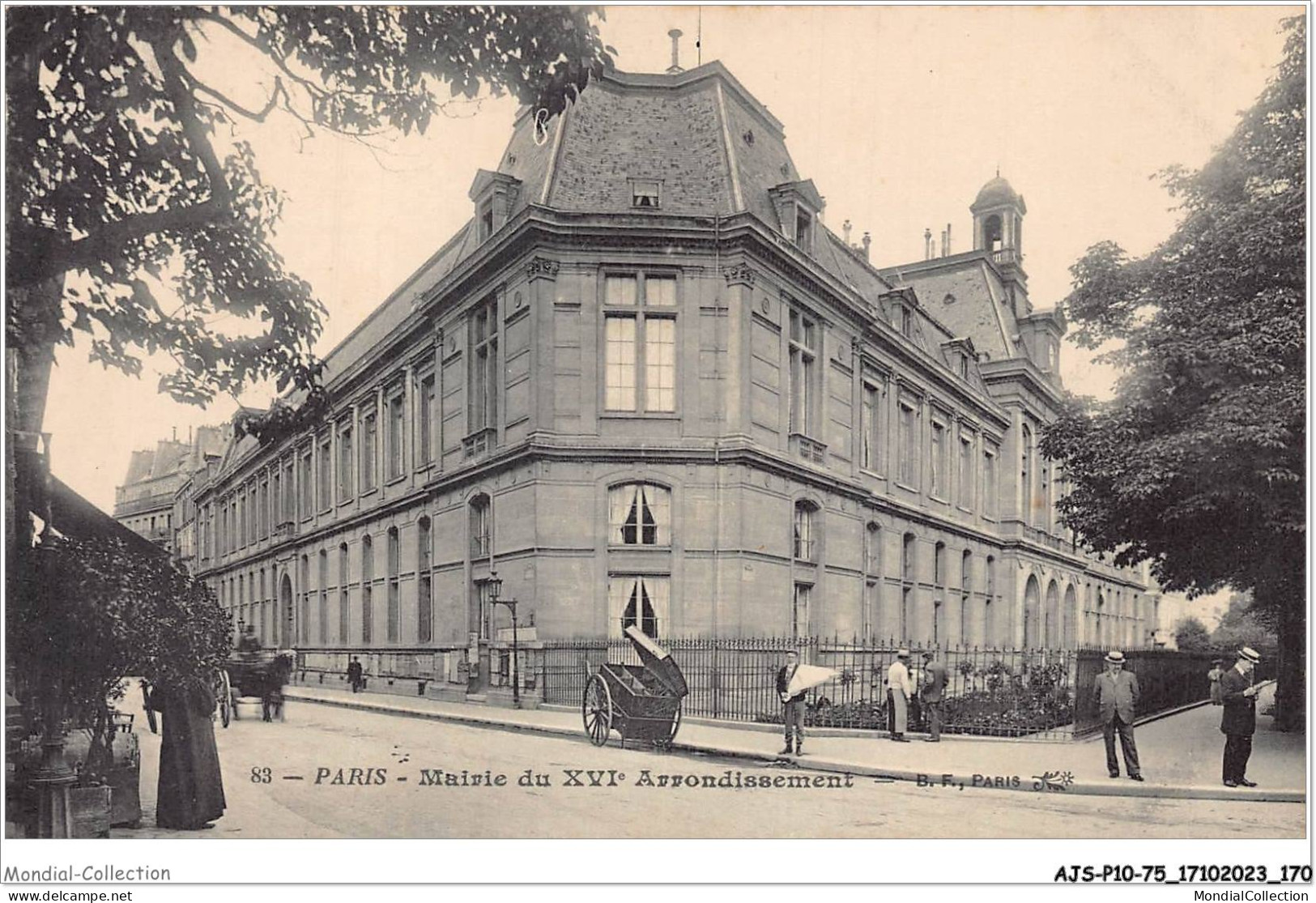 AJSP10-75-0997 - PARIS - Mairie Du XVI Arrondissement  - District 16