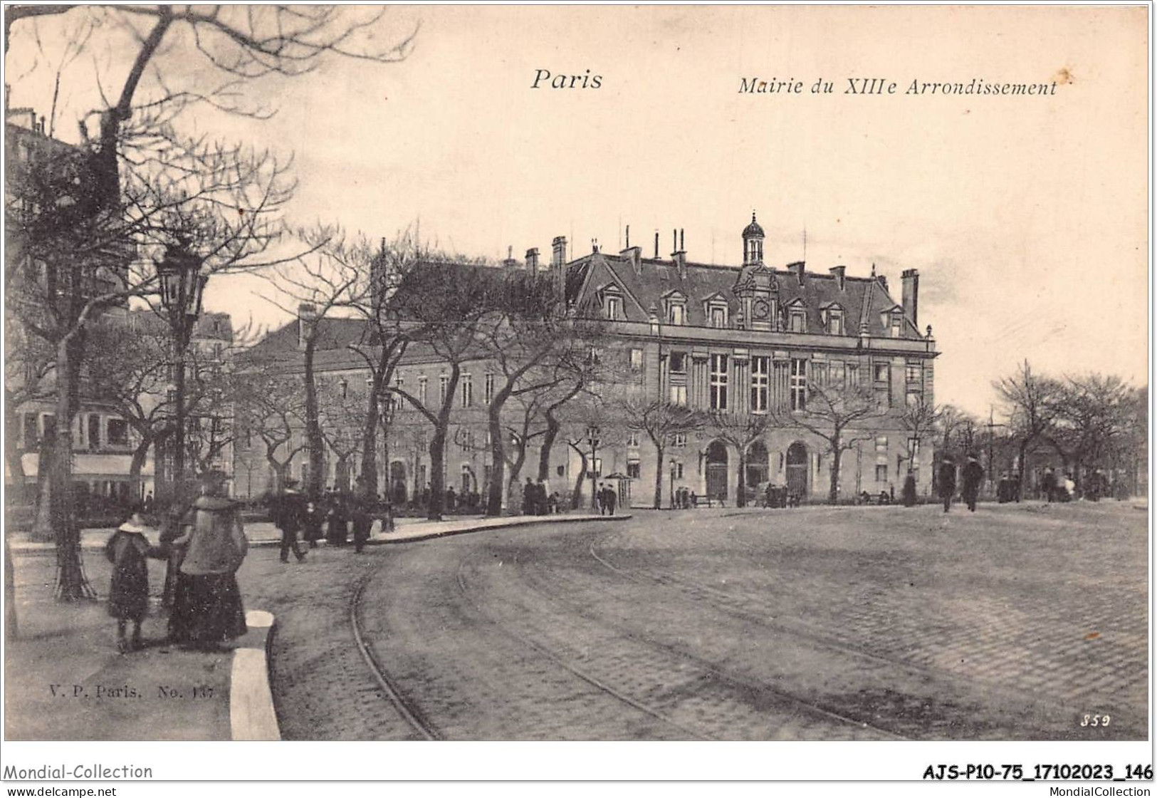 AJSP10-75-0985 - PARIS - Mairie Du XIII Arrondissement  - Paris (13)