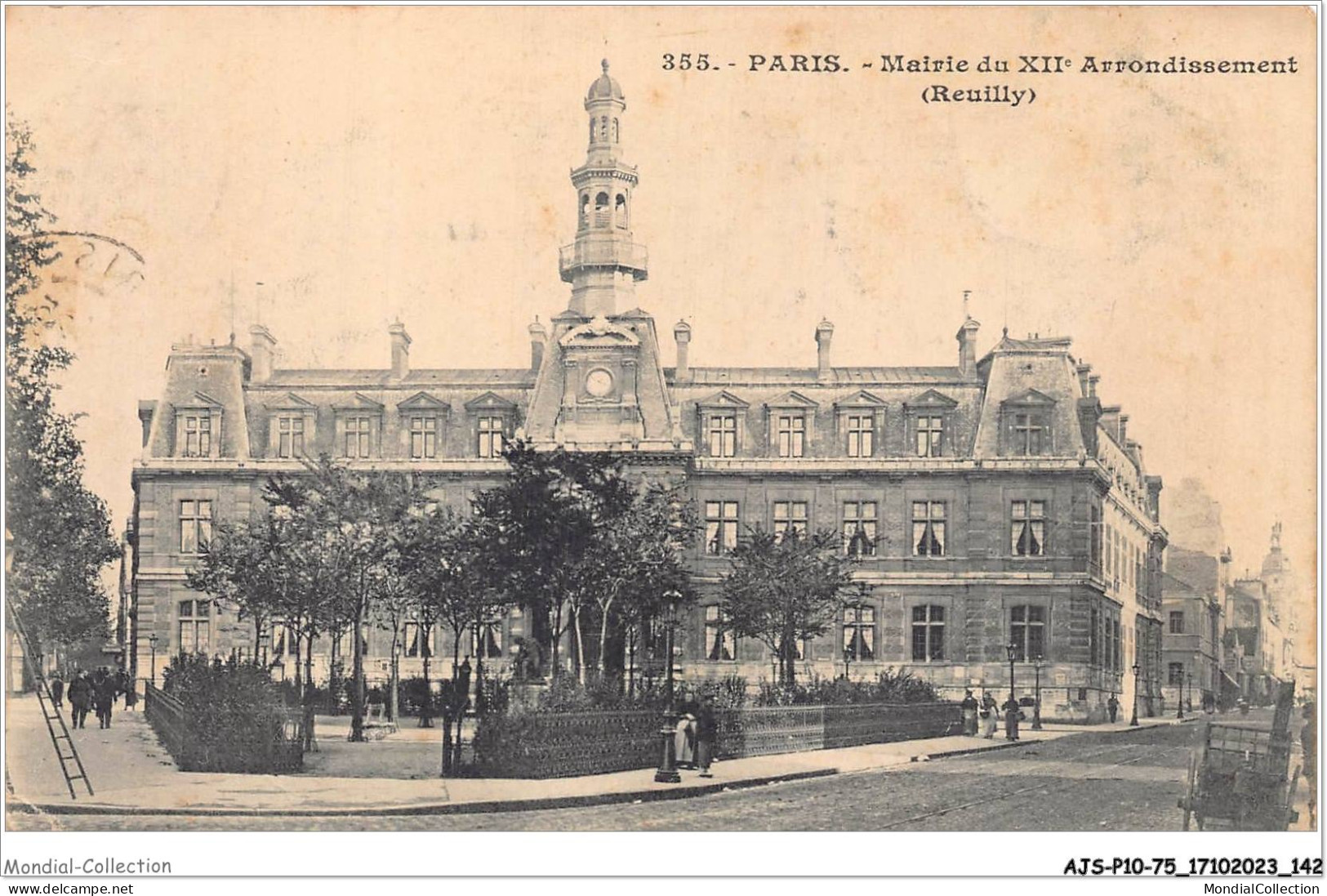 AJSP10-75-0983 - PARIS - Mairie Du XII Arrondissement - Reuilly - Paris (12)