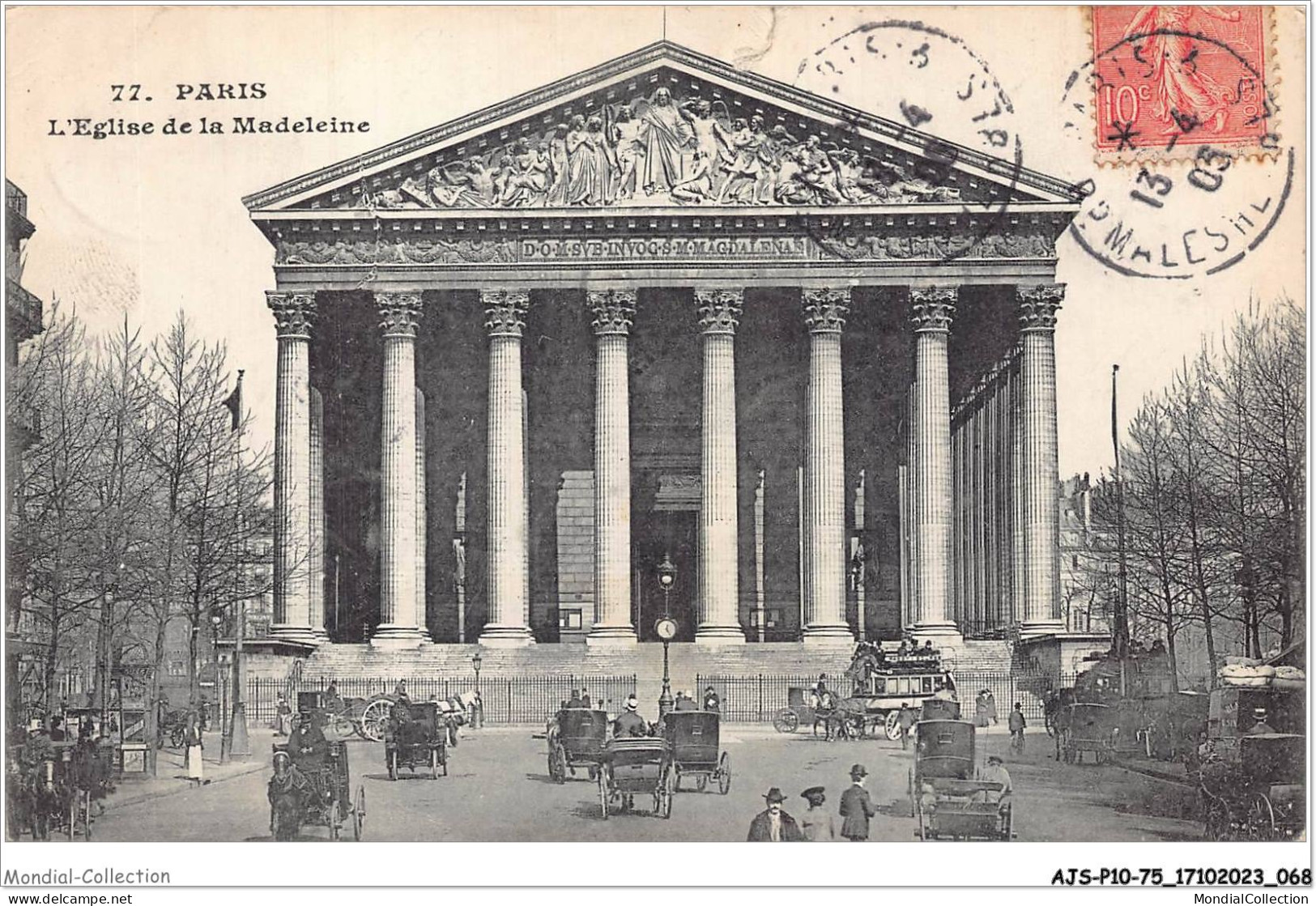 AJSP10-75-0946 - PARIS - L'église De La Madeleine - Eglises
