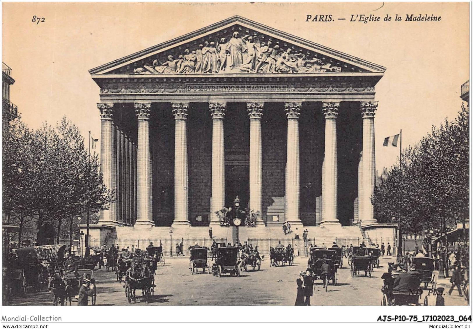 AJSP10-75-0944 - PARIS - L'église De La Madeleine - Kirchen