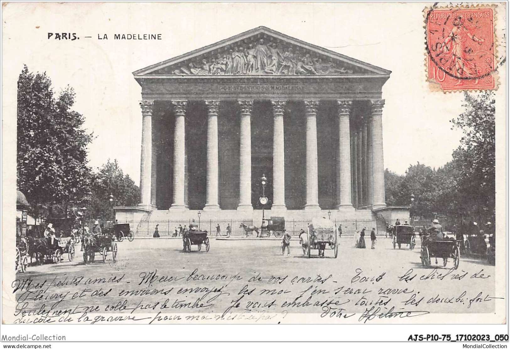 AJSP10-75-0937 - PARIS - La Madeleine - Kirchen