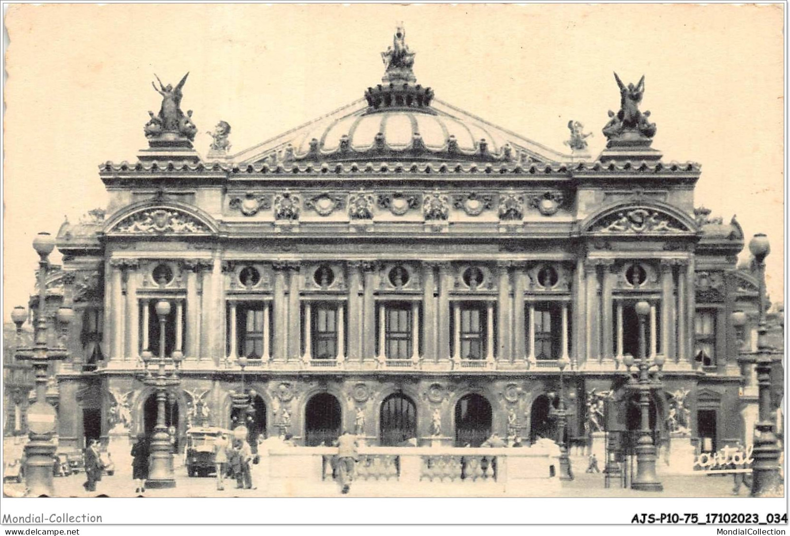 AJSP10-75-0929 - PARIS - Théâtre De L'opéra  - Educazione, Scuole E Università